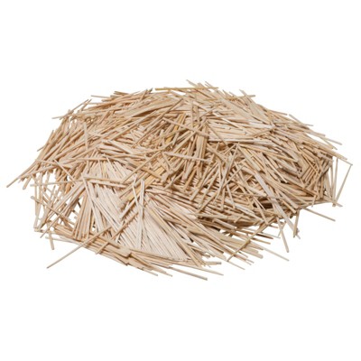 Creativity Street Natural Toothpicks, Flat, 2.25", 2500 Count (Pack of 6)