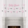 Big Dot of Happiness Purr-fect Kitty Cat - Kitten Meow Baby Shower Letter Banner Decoration - 36 Banner Cutouts and Baby Shower Banner Letters - 3 of 4