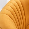 Vynxaria Elon Contemporary Velvet Upholstered Accent Chair - 4 of 4