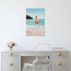 Wannabe Flamingo by Jonas Loose Unframed Wall Canvas - iCanvas - 4 of 4