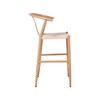 Meridian Furniture,Beck Beige Hand Woven Rope Stool, Set of 2 - 4 of 4