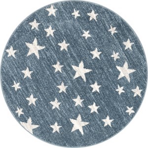 Well Woven Kosme Geometric Star Stain-resistant Area Rug - 1 of 4