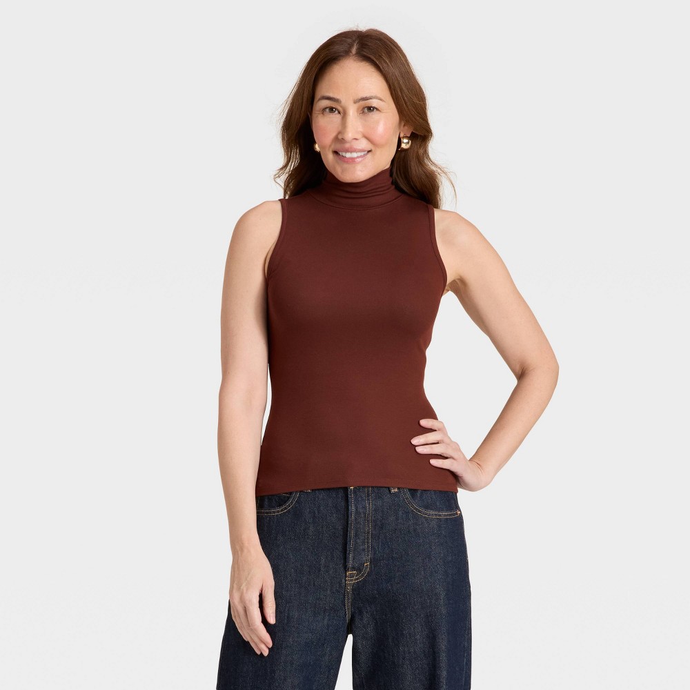 Women's Tank Top - Universal Thread™ Brown M