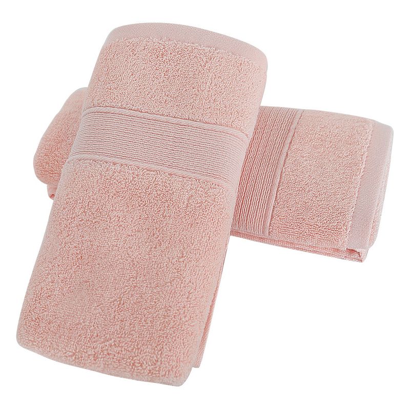 PiccoCasa Hand Towels 100% Cotton Soft Towel Set Hotel Spa Quality Towels 2 Pcs, 1 of 8
