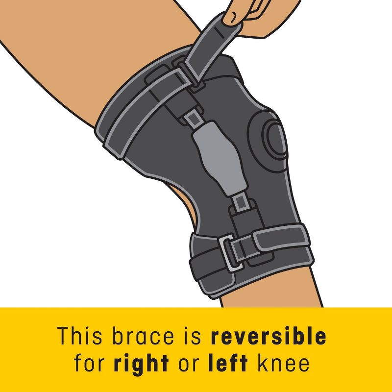 FUTURO Hinged Knee Brace, Adjustable Knee Support for Sport - 1pk, 5 of 11