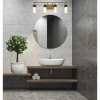 Savoy House Abel 4 - Light Vanity in  Matte Black/Warm Brass - 3 of 3