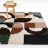 Balta Rugs Richard Geometric Shag Area Rug Brown - 2 of 4