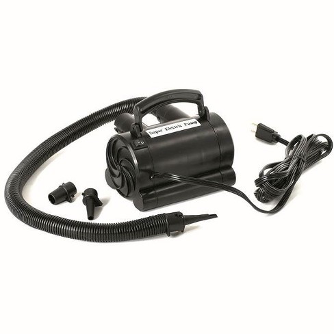 Air pump outlet for air mattress