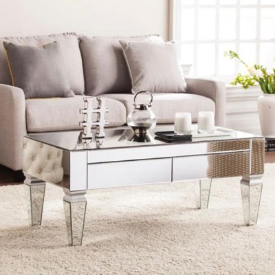 Mirrored coffee hot sale table target