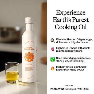 Algae Cooking Club Chef Grade Algae Based Cooking Oil - 16 fl oz