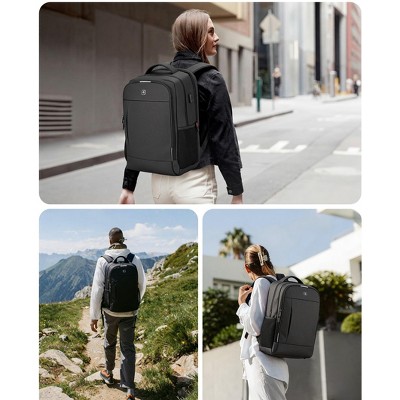 SUGIFT Extra Large 50L Travel Laptop Backpack for Men Women with USB Charging Port Water Resistant — фото 7