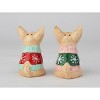 Kevins Gift Shoppe Ceramic Christmas Chihuahua Dog Salt And Pepper Shakers - image 2 of 4