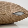 TopComfy Support Pillow Decorative Throw Pillow with Soft Polyester Insert for Sofa or Bed Use, Beige, 17"*17"*2" - 4 of 4