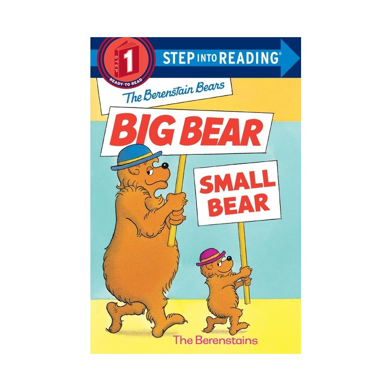 The Berenstain Bears' Big Bear, Small Bear - (Step Into Reading) by  Stan Berenstain & Jan Berenstain (Paperback), 1 of 2
