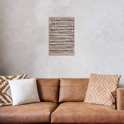 Modern Art Sheet Music Ode to Joy Canvas Wall Decor