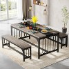 Tribeisigns 3pcs Dining Set for 4-6 People - image 2 of 4