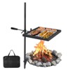 Campfire Grill Grate & Portable Adjustable Grill Stand with Swivel Design for Outdoor Cooking - 2 of 4