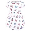 Hudson Baby Infant and Toddler Girls Cotton Dresses, Sweet Butterflies - 3 of 4