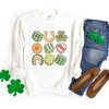 Simply Sage Market Women's Graphic Sweatshirt St. Patrick's Charm Chart - 3 of 4