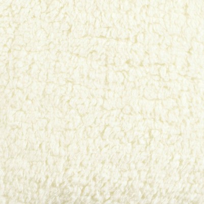 Ivory 20" x 20" Reversible Faux Sherpa Pillow Cover
