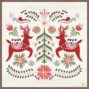 Amanti Art Festive Season II by Dina June Canvas Wall Art Print Framed - 1 of 4