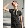 Allegra K Women's Soft Square Neck Scarves Multi Pattern Neckerchief - 4 of 4