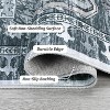 Washable rea Rug, Vintage Indoor Rug for Bedroom Living Room or Dining Room, Non-Slip Throw Rug Foldable Carpet for Entry Office Playroom - 3 of 4