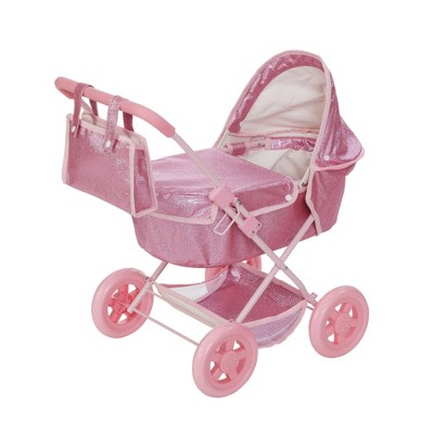Olivia’s Little World Deluxe 2-in-1 Baby Dolls Stroller