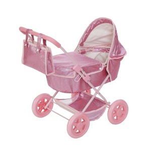 Olivia’s Little World Deluxe 2-in-1 Baby Dolls Stroller - 1 of 4