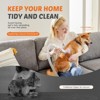 Aukfa 5-in-1 Dog/Cat Grooming Kit， 2.5L Pet Hair Vacuum & Electric Clippers for Effortless At-Home Care - 4 of 4