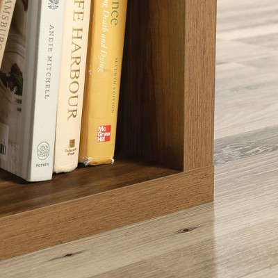 43.819" 9 Cube Organizer Storage Cube Rural Pine - Sauder: Laminated MDF, Adjustable Shelves