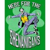 Boy's Batman St. Patrick's Day Joker Here for the Shenanigans T-Shirt - 2 of 4