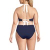 Lands' End Women's Seamed Halter Tankini Top - 2 of 4