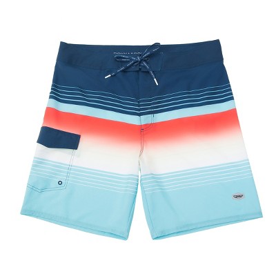 Rokka&Rolla Men's 9" 4-Way Stretch Board Swim Shorts -Hawaiian Slush, size 45 — фото 8