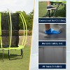 BestMassage Trampoline 8/14FT  Round Outdoor Trampolines with Safety Enclosure Net Safe ASTM Certified Family Fun for Kids and Adults - 3 of 4