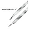 INSPIRE CHIC Athletic Polka Dots Flat Double Layer Shoelaces 2 Pairs - 3 of 4