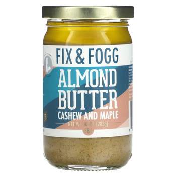 Fix & Fogg Almond Butter, Cashew and Maple, 10 oz (283 g)
