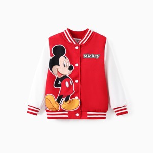 Disney Princess Moana Frozen Elsa Jacket Lightweight Classic Zip up Color Block Sweatshirt - 1 of 4