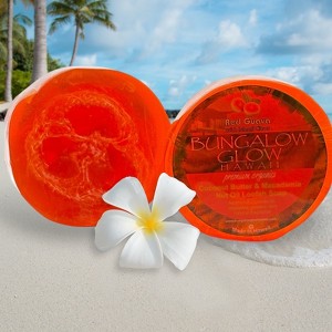 MADE IN HAWAII, Red Guava with Island Citrus Premium Organics Coconut Butter Sticker Loofah Soap - 1 of 4