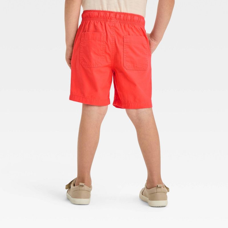 Toddler Boys' Woven Solid Pull-On Shorts - Cat & Jack™, 3 of 5