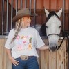 Simply Sage Market Women's Coquette Kentucky Derby Collage Short Sleeve Garment Dyed Tee - 2 of 2