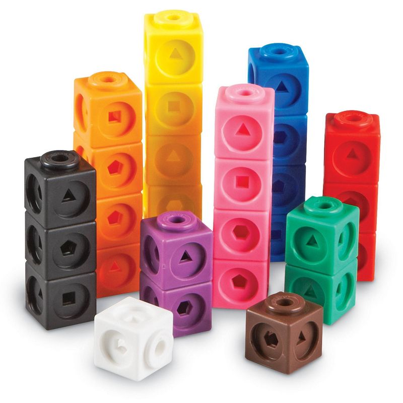 Learning Resources MathLink Cubes Set - 100pc, 4 of 14