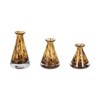 Artistic Glass Bottle Vase for Living Room Decor - Decorative Home Vase Accent for Bedroom, Office, and Tabletop Decor - 2 of 4