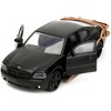 2006 Dodge Charger Matt Black with Outer Cage "Fast & Furious" Series 1/32 Diecast Model Car by Jada - 2 of 4