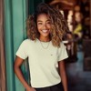 Dalix Womens Lil Smile Lightweight Everyday Tee - 3 of 4