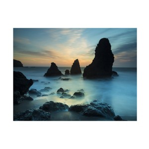 Trademark Fine Art -Moises Levy 'Rodeo Beach I' Canvas Art - 1 of 4