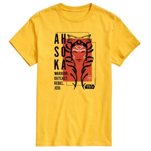 Men's - Star Wars - Ahsoka Collage Short Sleeve Graphic T-Shirt - 1 of 4