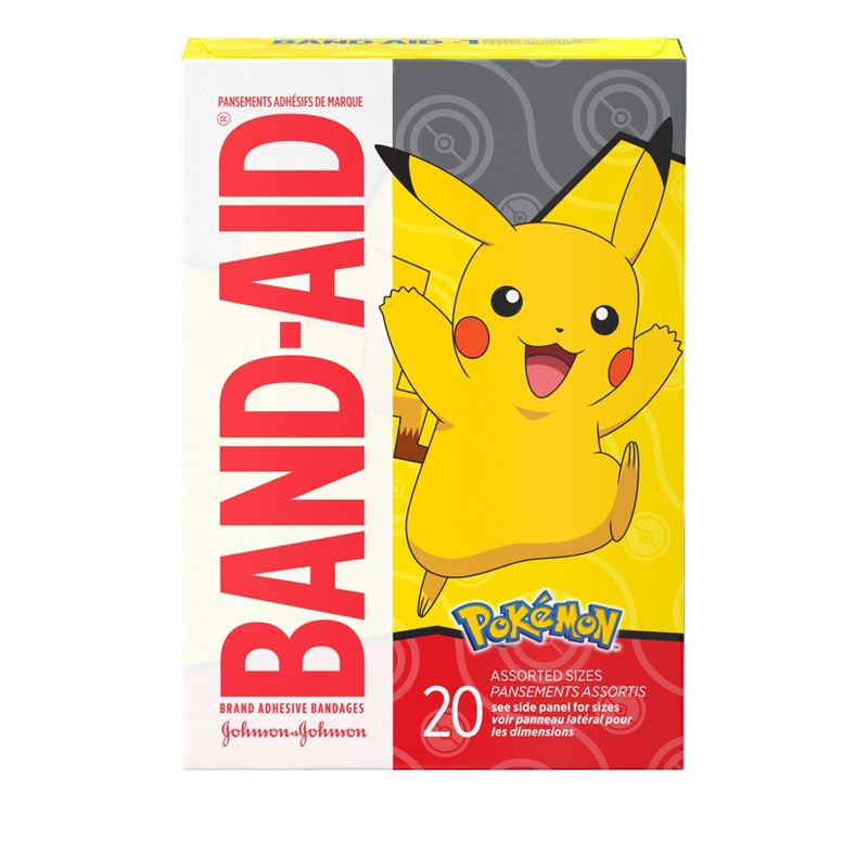 Pokemon Band-Aid Brand Adhesive Bandages Pok&#233;mon - Assorted Sizes - 20ct, 3 of 10