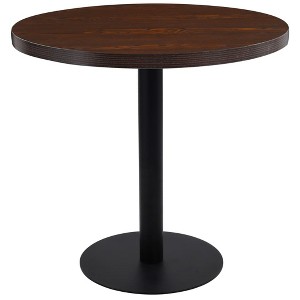 vidaXL Bistro Table Dark Brown 31.5 in. MDF - 1 of 4