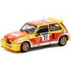 Renault 5 MAXI Turbo #27 "Tour de Corse - Rallye de France" (1985) "Hobby64" Series 1/64 Diecast Model Car by Tarmac Works - image 2 of 3